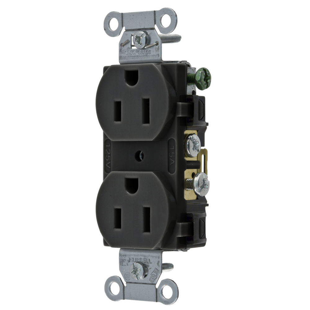 Image of Hubbell Wiring Device-Kellems CR15BLK