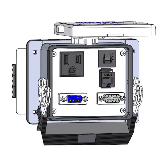 Image of Mencom DP1-DB9-MDB9-RJ45-R-32
