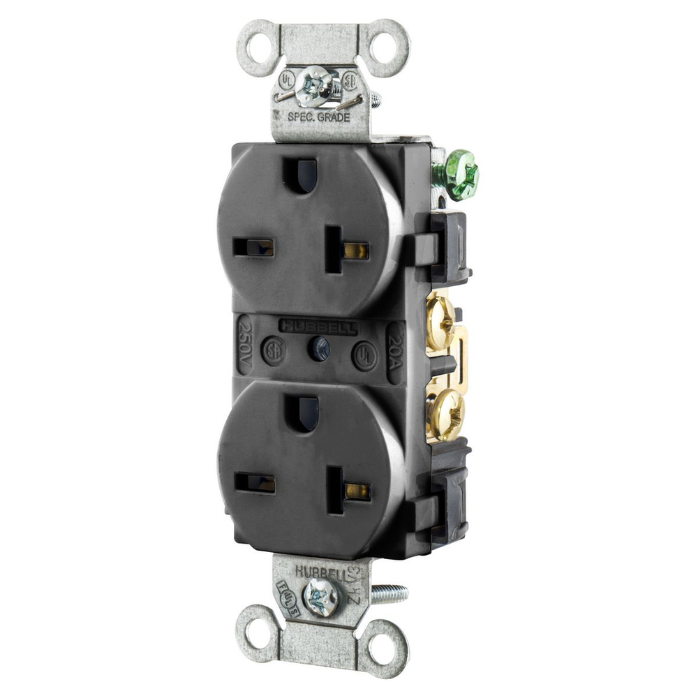 Image of Hubbell Wiring Device-Kellems 5462BK
