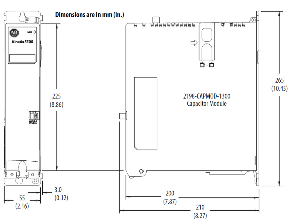 Image of Allen-Bradley 2198-CAPMOD-1300