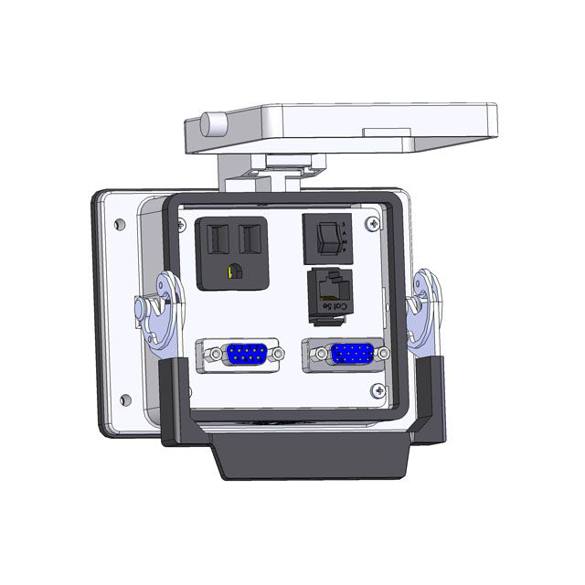 Image of Mencom DP1-DB9-DDB15-RJ45-R-32