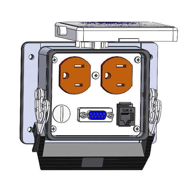 Image of Mencom DP-DB9-RJ45-NR-32