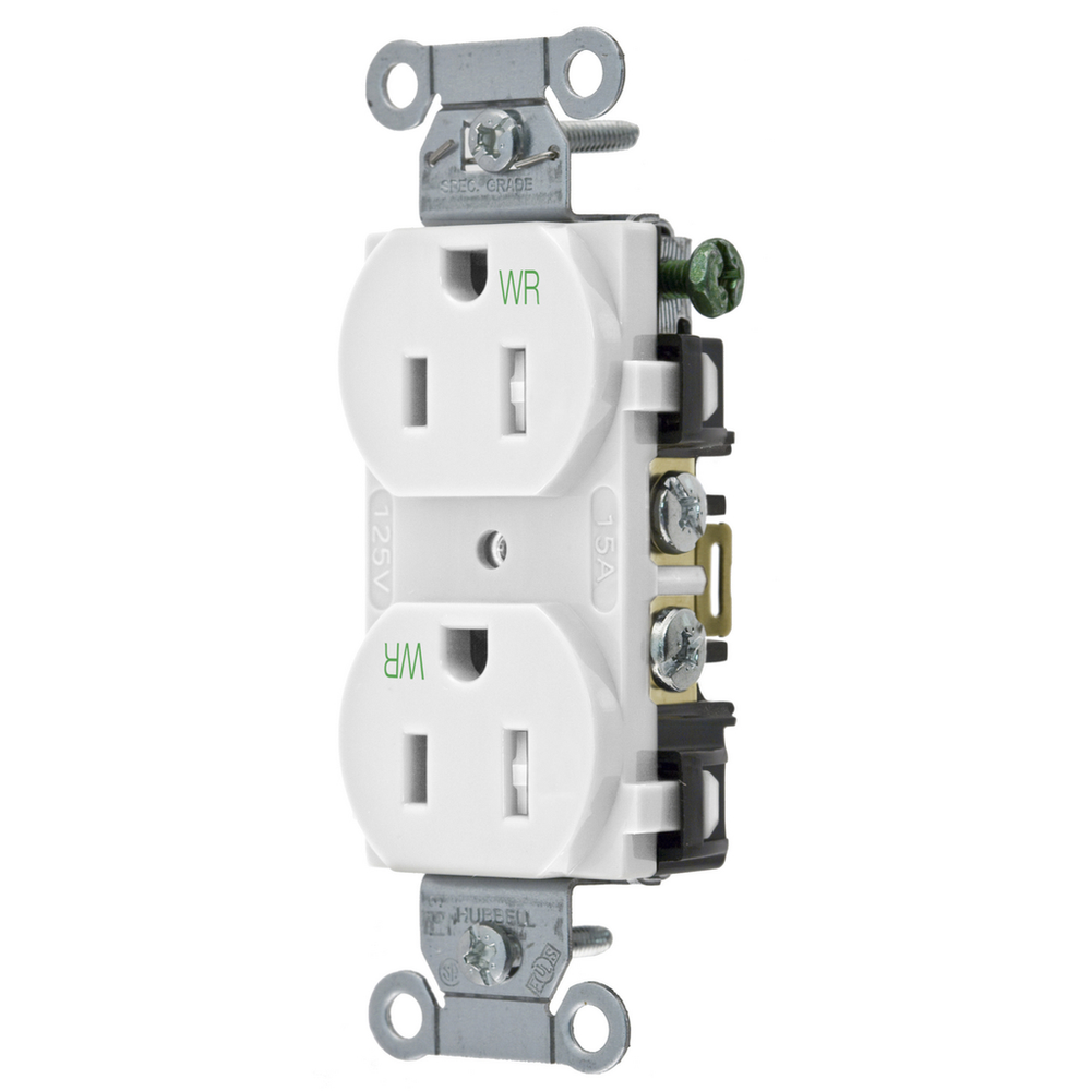Image of Hubbell Wiring Device-Kellems BR15WHIWRTR