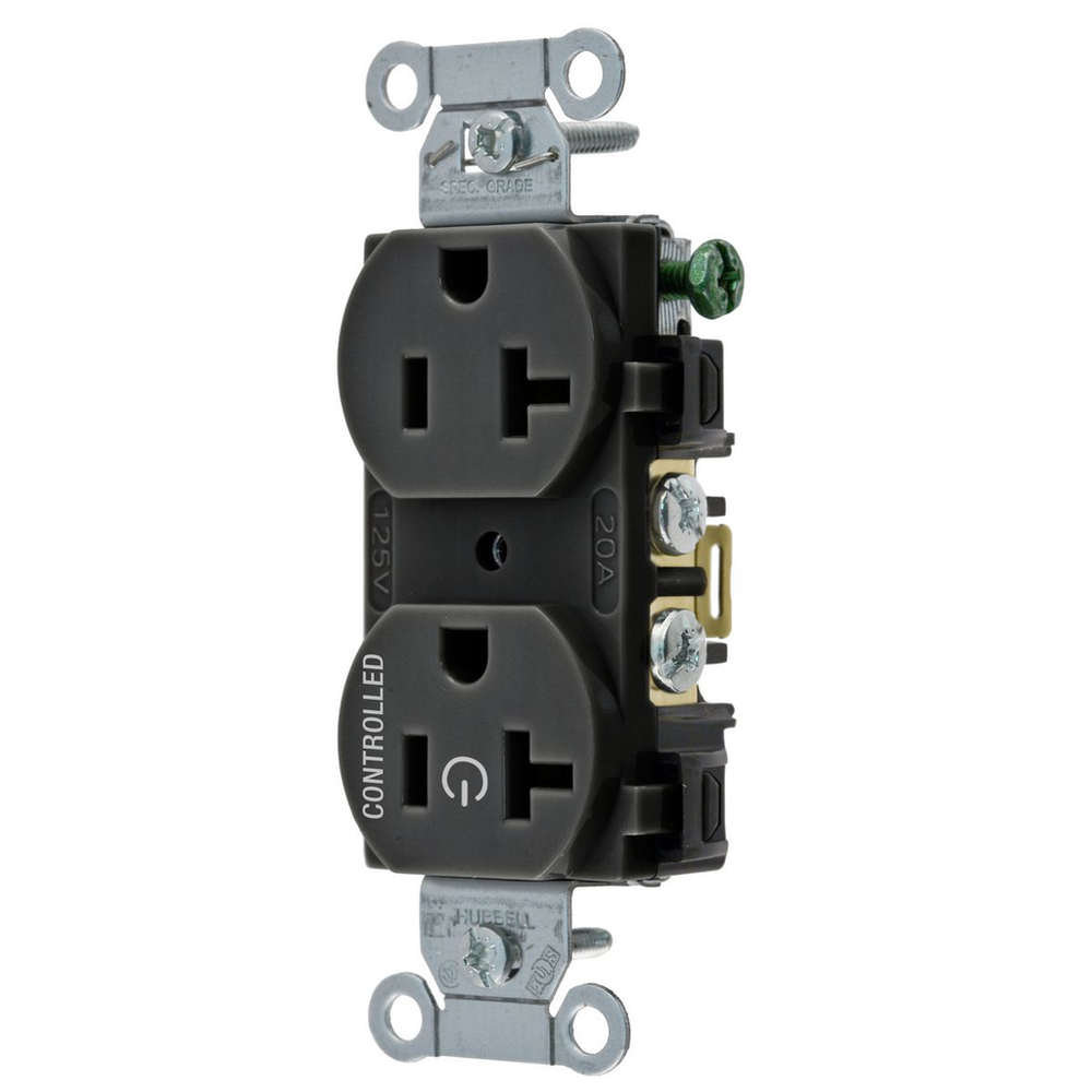 Image of Hubbell Wiring Device-Kellems BR20C1BLK