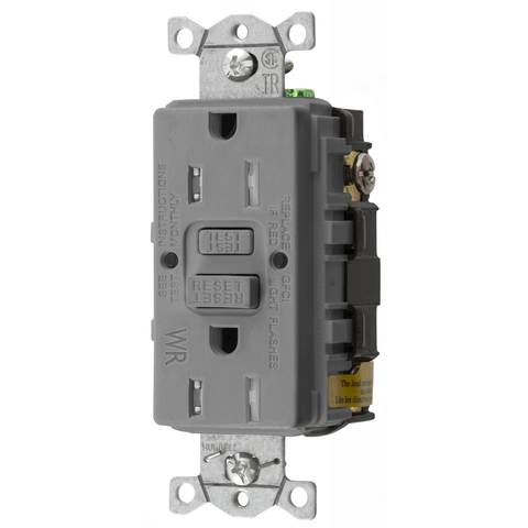 Image of Hubbell Wiring Device-Kellems GFTWRST15GYU