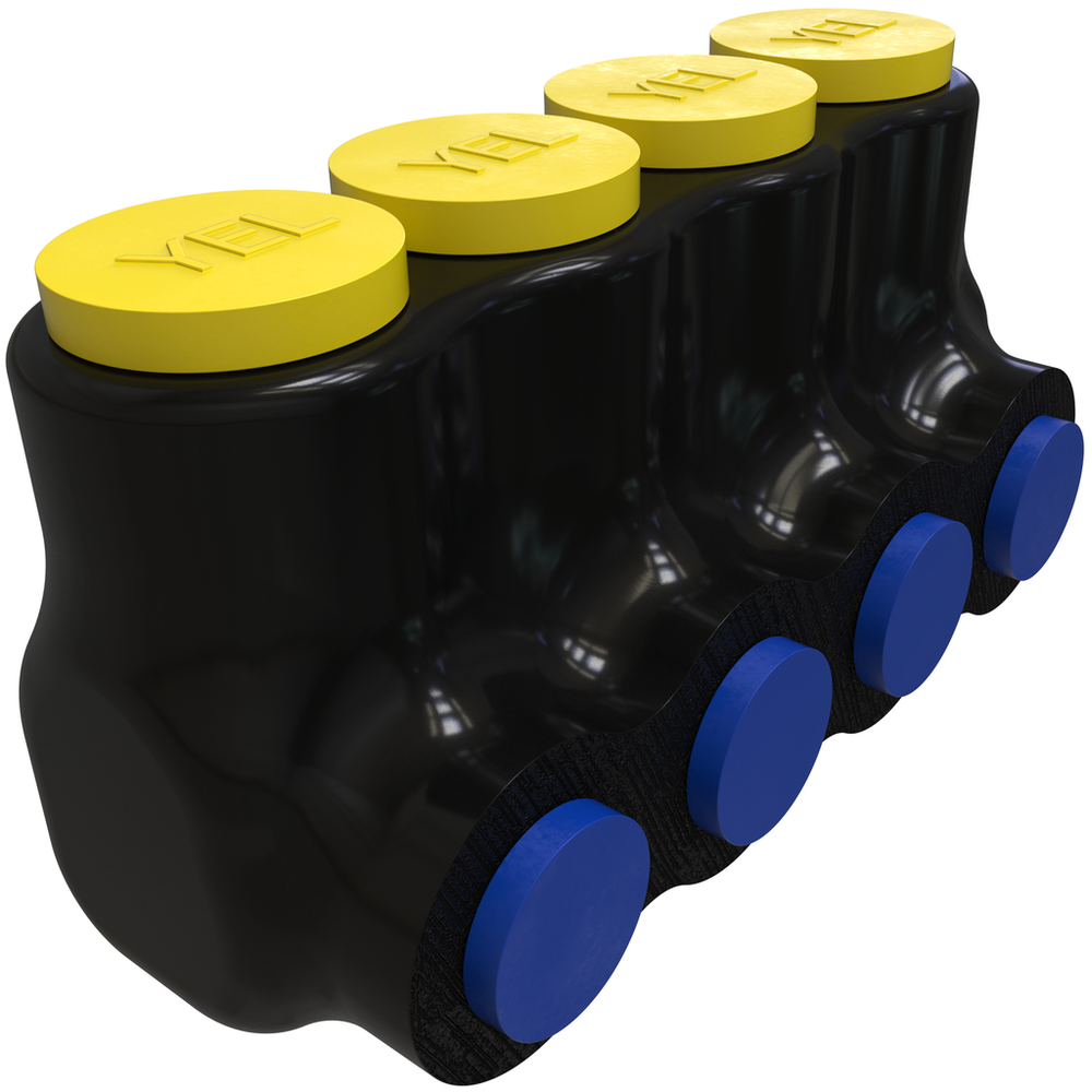 Image of ILSCO PBTI-4-4-F-YEL