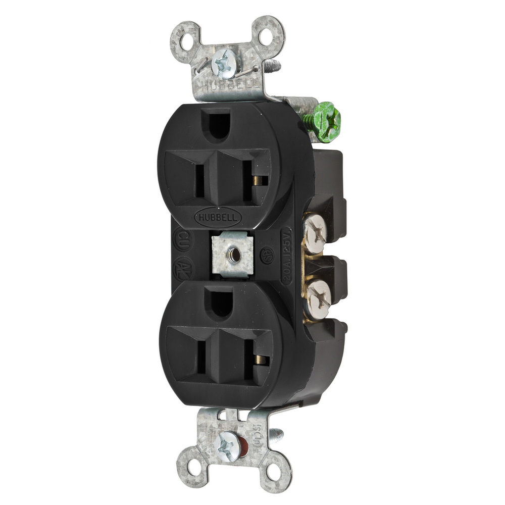 Image of Hubbell Wiring Device-Kellems 5362BLK