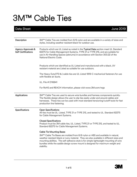 Image of 3M CT15BK50-C