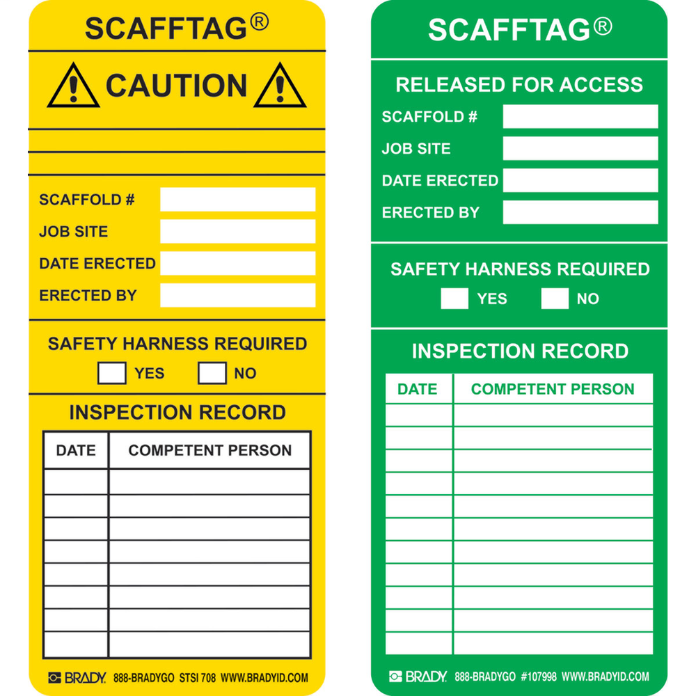 Image of Brady SCAF-STSI 708
