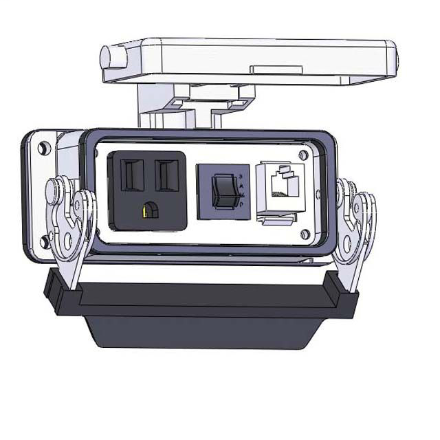 Image of Mencom DP1-RJ11-R-16