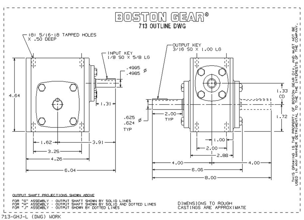 Image of Boston Gear 713-20-J