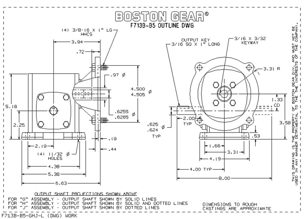 Image of Boston Gear F713B-5-B5-H