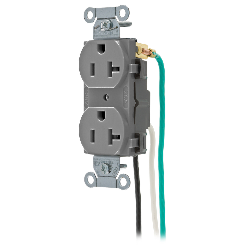 Image of Hubbell Wiring Device-Kellems CR20GRYP2