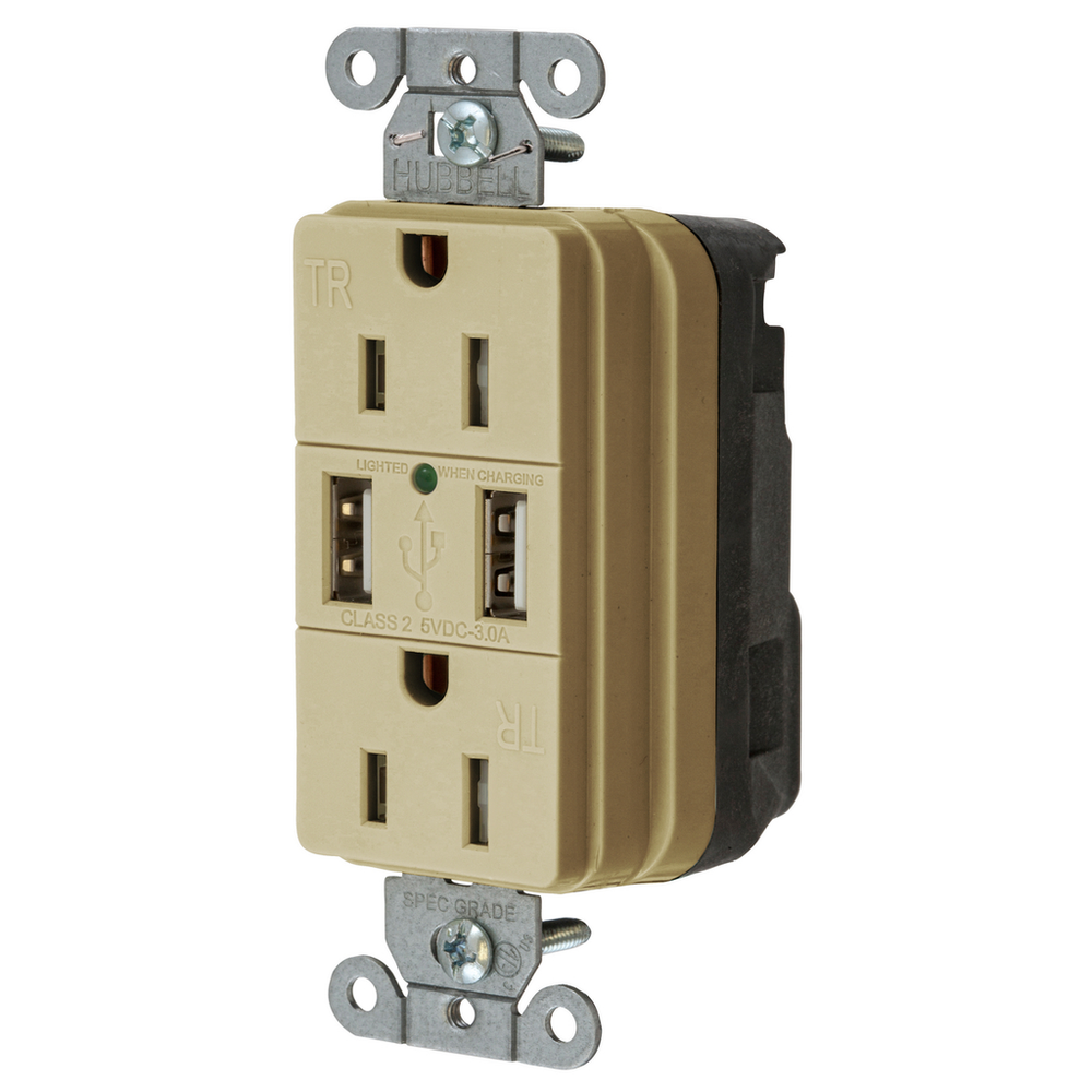 Image of Hubbell Wiring Device-Kellems SNAP15USBI