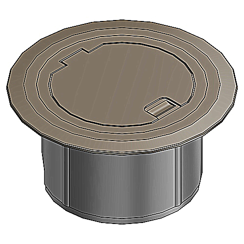 Image of Steel City 68R-CST-BRN
