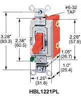 Image of Hubbell Wiring Device-Kellems HBL1221PLU