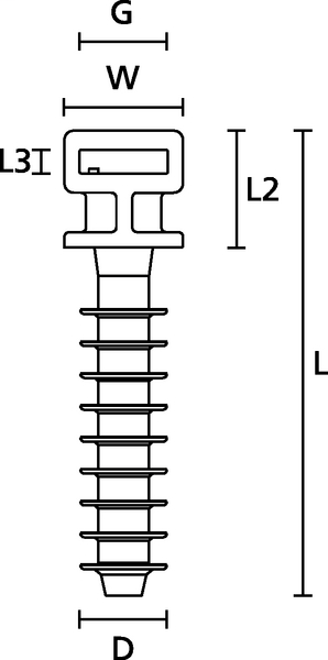 Image of HellermannTyton 151-80700