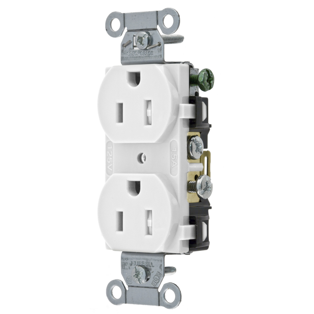 Image of Hubbell Wiring Device-Kellems CR15WHITR