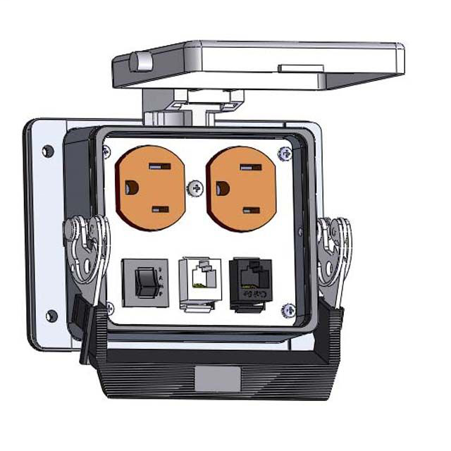 Image of Mencom DP-RJ11-RJ45-R-32