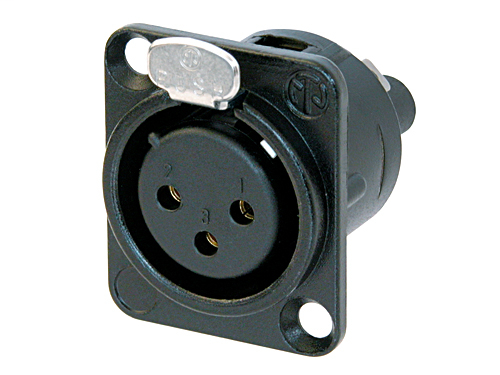 Image of Neutrik NC3FD-S-1-B