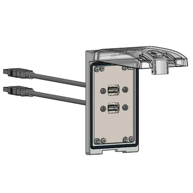 Image of Mencom LP1-2USB-06
