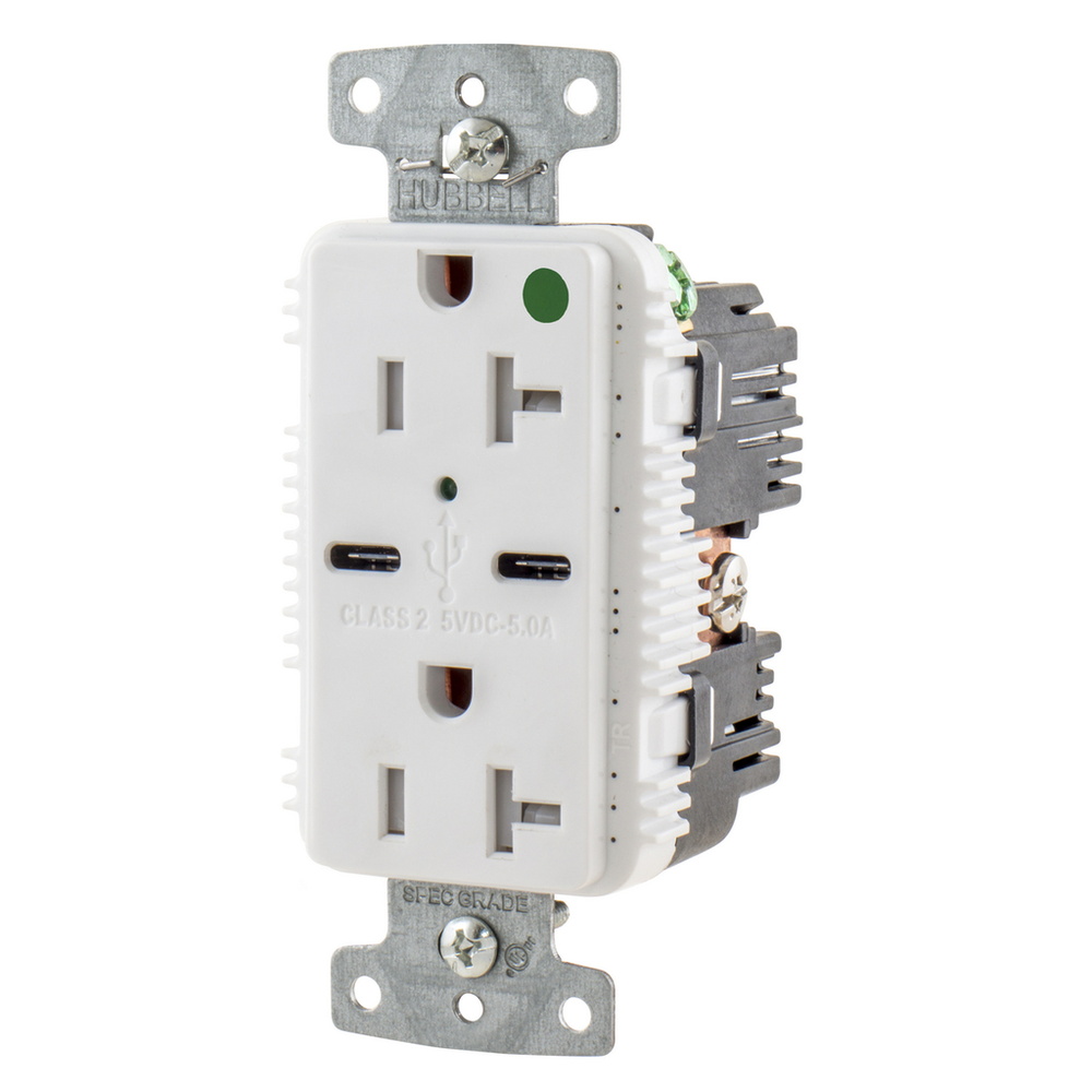 Image of Hubbell Wiring Device-Kellems USB8300C5W