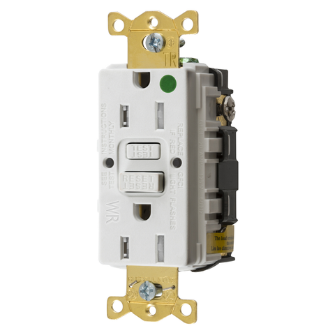 Image of Hubbell Wiring Device-Kellems GFTWRST82WU
