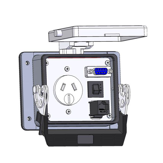 Image of Mencom DAS-DB9-RJ45-R-32