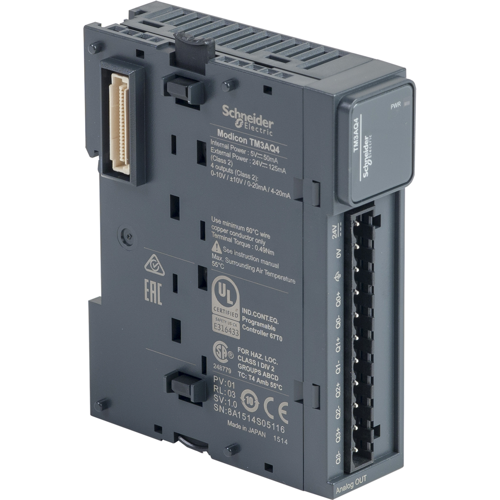 Image of Schneider Electric TM3AQ4
