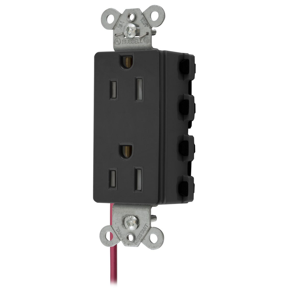 Image of Hubbell Wiring Device-Kellems SNAP2152BKSCTRA