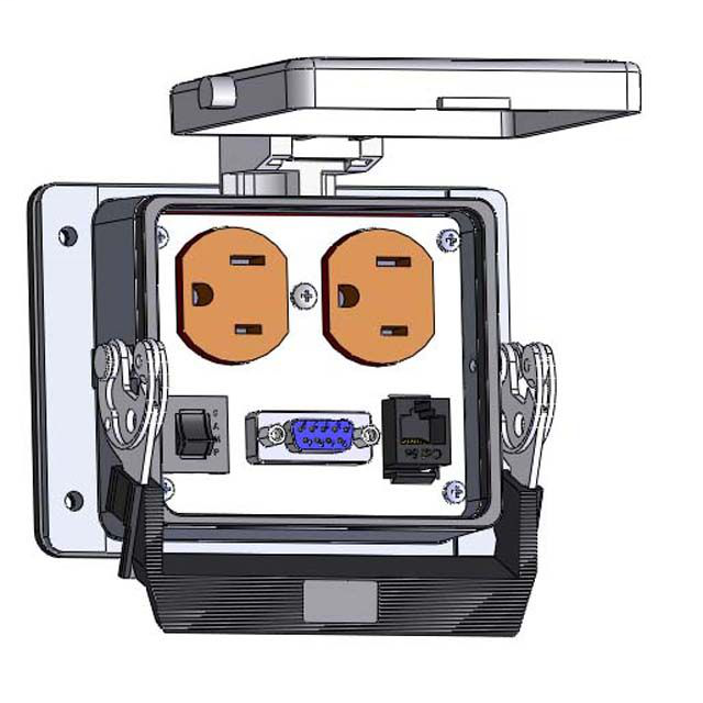 Image of Mencom DP-DB9-RJ45-5R-32