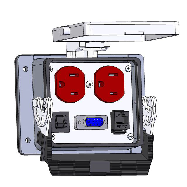 Image of Mencom DP-DDB15-RJ45-R-32