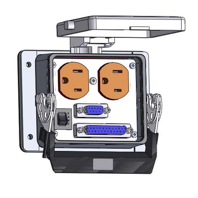 Image of Mencom DP-DB9F-DB25-R-32