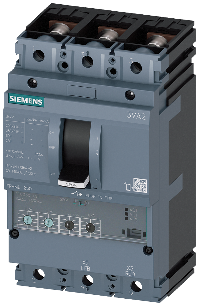 Image of Siemens 3VA2225-8HN32-0AA0