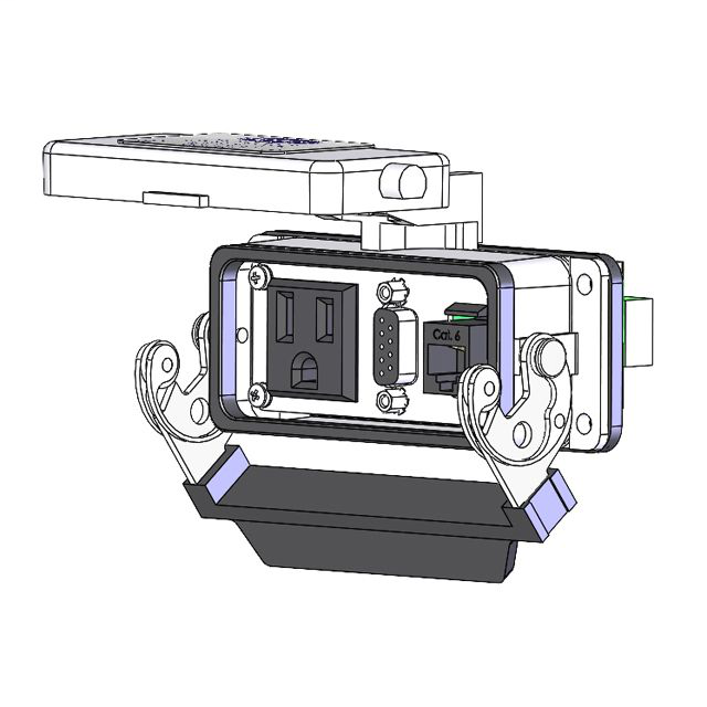 Image of Mencom DHDP1-DB9-RJ45-16LS