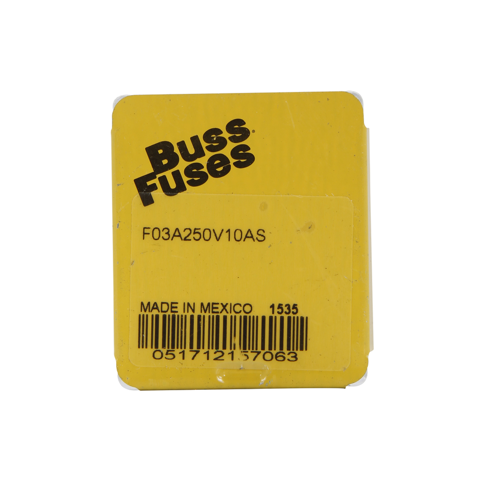Image of Bussmann F03A250V15AS