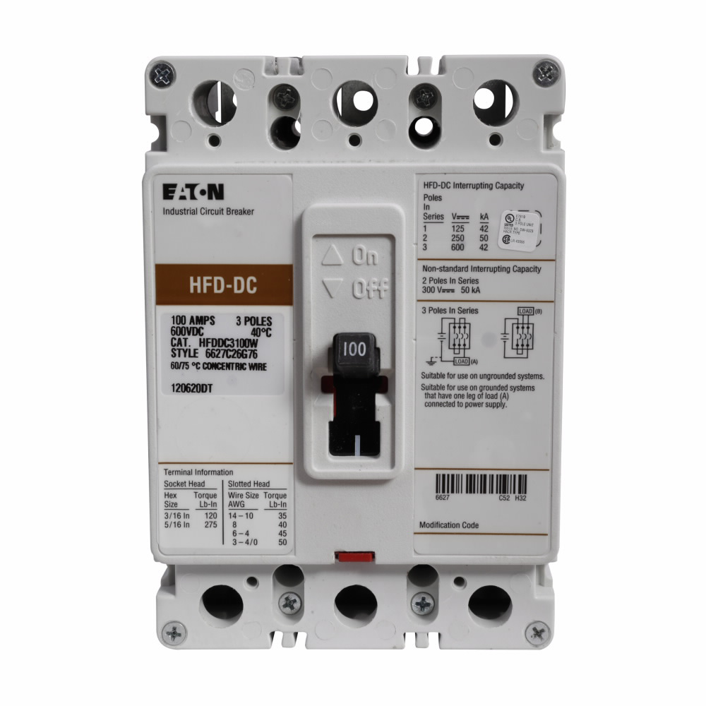 Image of Eaton HFDDC3100LA13S10