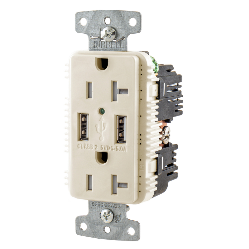 Image of Hubbell Wiring Device-Kellems USB20A5LA