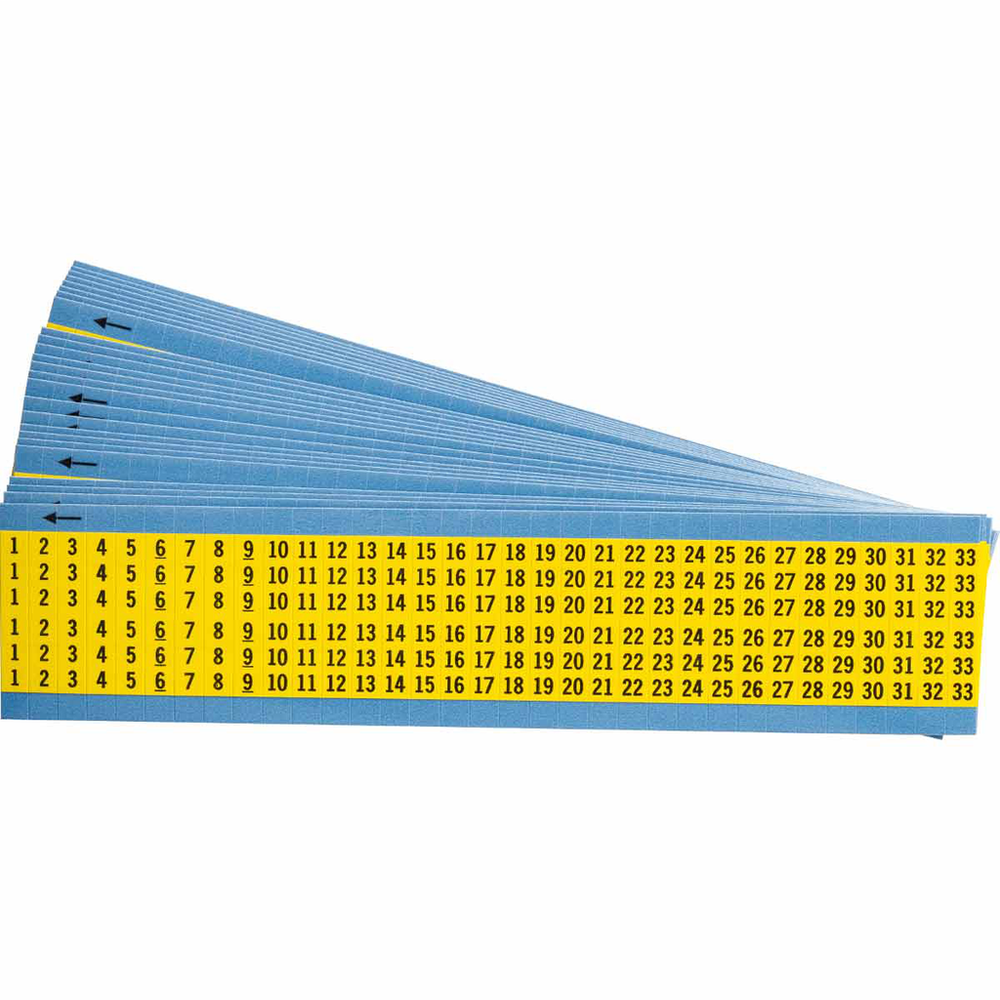 Image of Brady WM-1-33-YL-PK