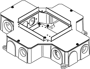 Image of Wiremold RFB4-CI-1