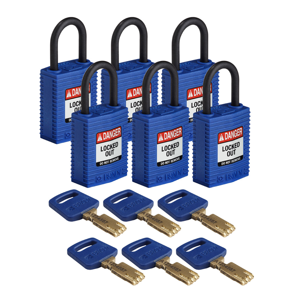 Image of Brady CPT-BLU-25PL-KD6PK