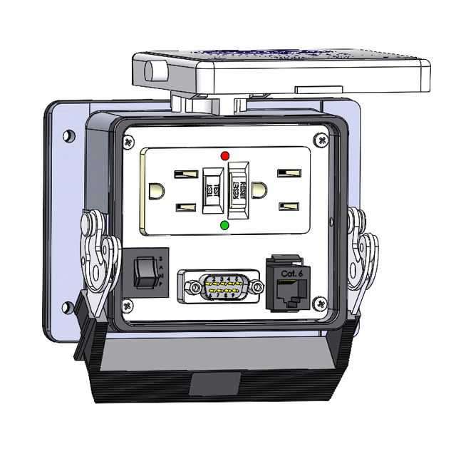 Image of Mencom GF-MDB9-RJ45-R-32