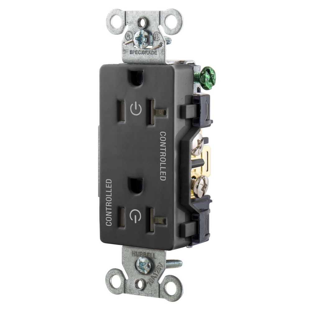 Image of Hubbell Wiring Device-Kellems DR20C2BLK