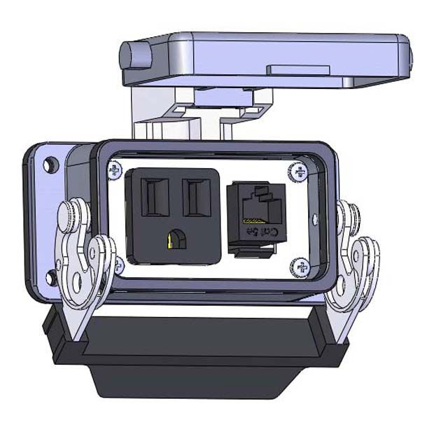 Image of Mencom DP1-RJ45-10LS