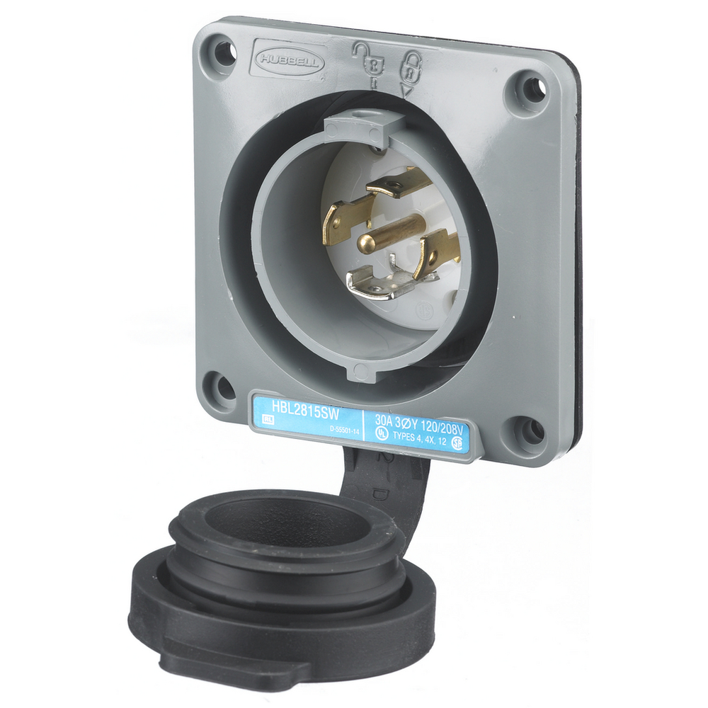 Image of Hubbell Wiring Device-Kellems HBL2815SW