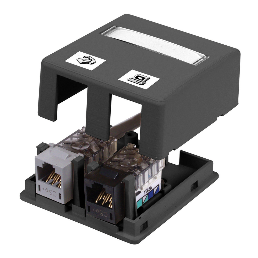 Image of Hubbell Premise Wiring HSB2BK