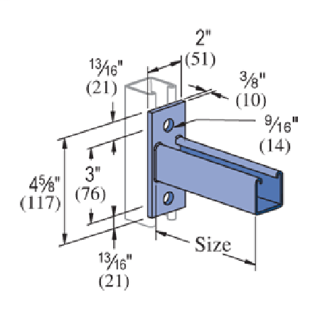Image of Unistrut P2945-HG