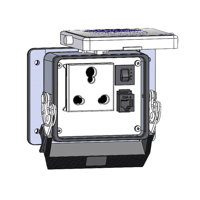 Image of Mencom DIN-RJ45-R-32