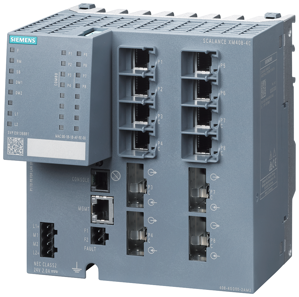 Image of Siemens 6GK54084GP002AM2