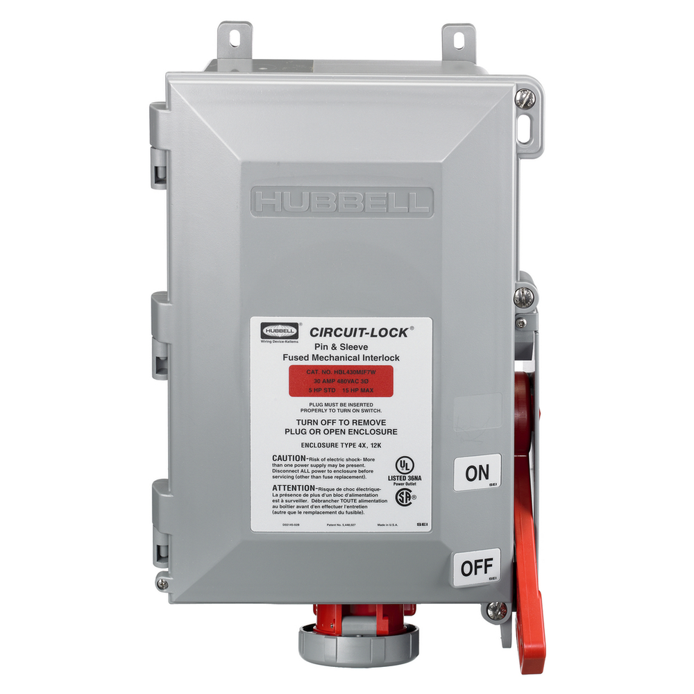 Image of Hubbell Wiring Device-Kellems HBL430MIF7W
